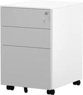 yitahome cabinet 3 drawer portable pre built logo