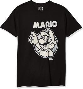 img 4 attached to Nintendo Mario T Shirt Premium Heather Men's Clothing for T-Shirts & Tanks