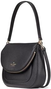 img 4 attached to Kate Spade Pebbled Shoulder WKR00330 Women's Handbags & Wallets in Shoulder Bags