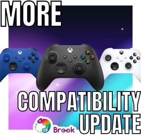 img 1 attached to 🎮 Brook Wingman XB - All-in-One Controller Support for PS5, Xbox Series X/S, PS4, PS3, Xbox One, Xbox 360, Xbox Elite 1 & 2, and Switch Pro Controllers. Xbox Adapter Turbo and Remap Included.