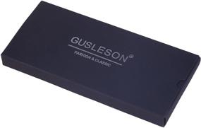 img 1 attached to GUSLESON Necktie Wedding Waterproof Material Men's Accessories for Ties, Cummerbunds & Pocket Squares