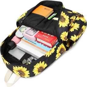 img 3 attached to Рюкзак Womens Rucksack Daypacks Sunflower