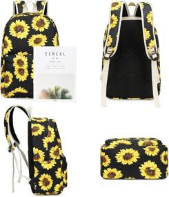 img 2 attached to Рюкзак Womens Rucksack Daypacks Sunflower