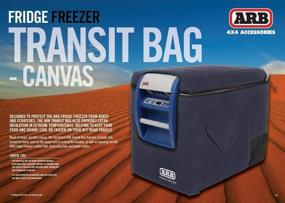 img 3 attached to Ultimate Protection for Your 50Qt ARB Fridge Freezer: ARB 10900013 Canvas Transit Bag