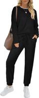 👚 dofaoo 2 piece lounge sets: stylish sweatsuit for women's casual jogging suits logo