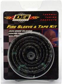 img 1 attached to 🔥 Design Engineering Fire Sleeve and Tape Kit: Ultimate Heat Protection for Wires, Hoses & More - 1" x 3'
