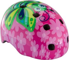 img 4 attached to 🦋 Schwinn Burst Butterfly Pink Toddler Bike Helmet