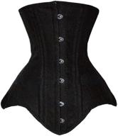 💃 seo-optimized women's long torso waist training corsets - double steel boned, heavy duty underbust body shaper by shaperx logo