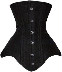 img 4 attached to 💃 SEO-Optimized Women's Long Torso Waist Training Corsets - Double Steel Boned, Heavy Duty Underbust Body Shaper by SHAPERX