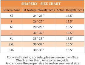img 1 attached to 💃 SEO-Optimized Women's Long Torso Waist Training Corsets - Double Steel Boned, Heavy Duty Underbust Body Shaper by SHAPERX