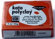 🎨 kato polyclay polymer clay 2oz/56g - metallic copper, high quality clay for crafting and sculpting logo