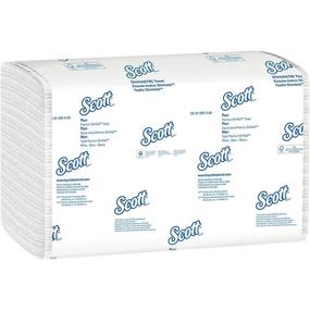 img 4 attached to 🧻 Scott Control Hand Towels Slimfold 04442 - Fast-Drying Absorbency, White, 90 Towels/Clip, 24 Packs/Case, 90 Count (Pack of 24)