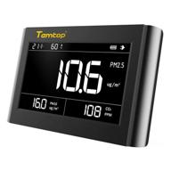 🌡️ temtop rechargeable temperature and humidity detector logo