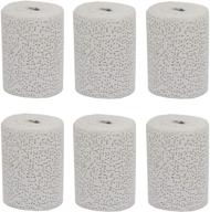 🎨 versatile 4 inch x 15 feet plaster cloth gauze bandages rolls - ideal for art projects, belly casts, mask making, sculptures & more! available in a 6 pack. logo