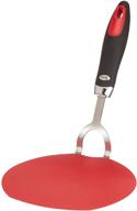 norpro 1417r grip-ez flexible pancake spatula red - versatile and convenient flipper for easy pancake making logo