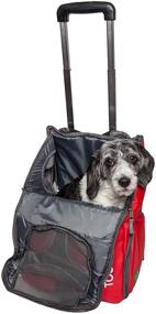 img 2 attached to TOUCHDOG Wheeled Backpack Fashion Carrier