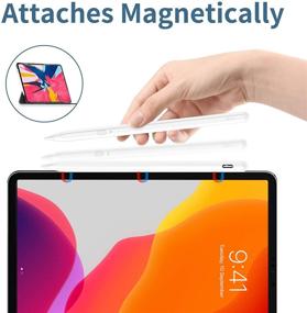 img 1 attached to 🖊️ Uogic Stylus Pen for iPad 2021: Magnetic, Rechargeable & Palm Rejection - Compatible with Apple iPad Pro, Gen 6-9, Mini 5-6 & Air 3-4