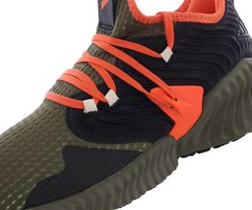 img 2 attached to 👟 Alphabounce Instinct Athletic Orange Men's Shoes by Adidas Running