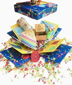 img 4 attached to 🎂 Explosion Surprise Box Cake Kit - Pop-Up Picture Gift Box for Birthdays