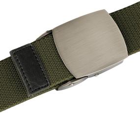 img 2 attached to Enhance Your Tactical Gear with Sportmusies Elastic Military Stretch Men's Accessories and Belts