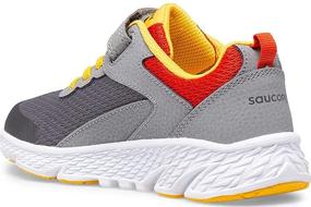 img 2 attached to Беговые кроссовки Saucony с креплением на липучке для девочек старшего возраста