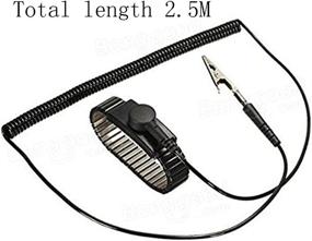 img 1 attached to DynamicStatic: Adjustable Discharge Ground Bracelet - Enhanced Technology