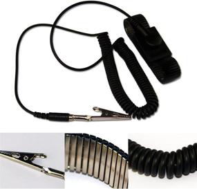 img 2 attached to DynamicStatic: Adjustable Discharge Ground Bracelet - Enhanced Technology