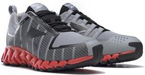 img 4 attached to 👟 Reebok ZigWild Sneaker Black Flash Men's Shoes: Elevate Your Style with Fashionable Sneakers