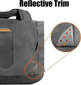 img 2 attached to 🚲 Ibera Bike PakRak Insulated Cooler Trunk Bag - 2-in-1 Bicycle Shopping Bag for Grocery, Hand/Shoulder Carry Bag