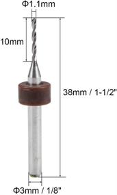 img 3 attached to Uxcell Tungsten Carbide Jewelry Engraving Cutting Tools for Industrial Drill Bits