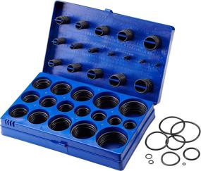 img 2 attached to 🔧 BOLET 407-Piece SAE Universal O-Ring Kit: Nitrile Rubber O Rings Assortment Set | 32 USA Standard Sizes | Rubber Gasket for Faucet, Plumbing, Automotive, Mechanic | Professional Grade