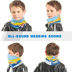 img 2 attached to 🧣 Stay Warm and Cozy with EXski Winter Warmer Gaiter Fleece - Ideal Cold Weather Accessories for Boys