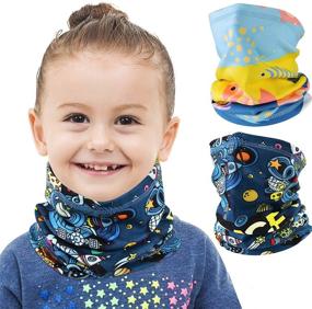 img 4 attached to 🧣 Stay Warm and Cozy with EXski Winter Warmer Gaiter Fleece - Ideal Cold Weather Accessories for Boys