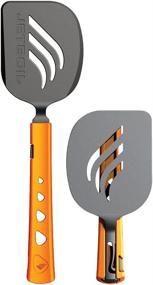 img 1 attached to 🍽️ Convenient Jetboil Jetset Stowable Camping Utensil Set in Grey Orange: Your Essential Outdoor Dining Companion