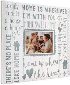 img 2 attached to 🏡 MCS MBI Home Sweet Home Scrapbook Album - 13.5x12.5 Inches, 12x12 Inch Pages with Photo Opening (860129)