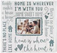 🏡 mcs mbi home sweet home scrapbook album - 13.5x12.5 inches, 12x12 inch pages with photo opening (860129) logo