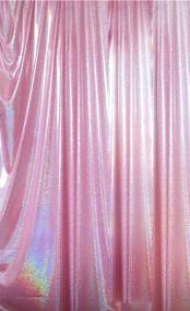 img 4 attached to 🎀 FUERMOR Pink Backdrop 5x7ft for Birthday, Wedding, Photography, Makeup Videos - Curtain Background Prop - FUTJ001