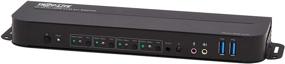 img 3 attached to Tripp Lite 4 Port DisplayPort/USB KVM Switch with HDMI/USB Ports, 4K 60 Hz, HDR, HDCP 2.2, IR, USB Sharing, and USB 3.0 Cables - Black (B005-HUA4)