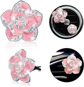 img 4 attached to Interior Accessories，Rhinestone Decoration Decorations Fragrance