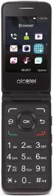 img 4 attached to 📱 Tracfone Carrier-Locked Alcatel MyFlip 4G Prepaid Flip Phone- Black - 4GB - Sim Card Included – CDMA (Renewed): Secure and Affordable Communication Device for On-the-Go