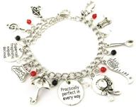 universe fandoms poppins charm bracelet logo