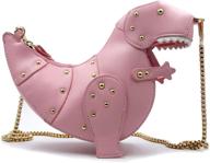 🦖 сумки и кошельки qiming dinosaur с плечевым ремнем t-rex для женщин логотип