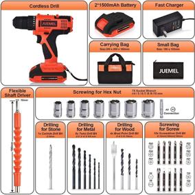 img 3 attached to 🔋 Cordless Batteries JUEMEL 2: Enhance Your Experience with Variable Accessories