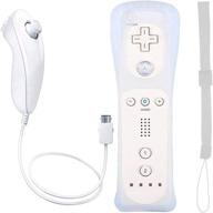 🎮 enhance your gaming experience with playhard remote and nunchuk controllers combo pack for nintendo wii & wii u (white) logo