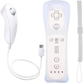 img 4 attached to 🎮 Enhance Your Gaming Experience with PlayHard Remote and Nunchuk Controllers Combo Pack for Nintendo Wii & Wii U (White)