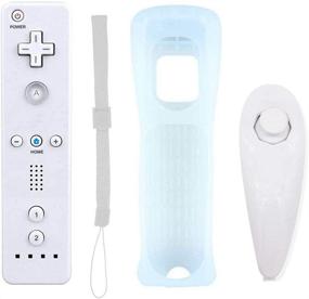 img 3 attached to 🎮 Enhance Your Gaming Experience with PlayHard Remote and Nunchuk Controllers Combo Pack for Nintendo Wii & Wii U (White)