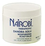 nairobi moisturizing scalp balm - therapeutic dandra-solve formula, 4 oz - unisex logo