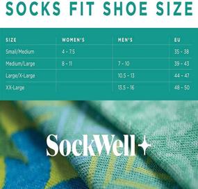 img 1 attached to 🧦 Sockwell Women's Damask Moderate Compression Sock with Graduated Support