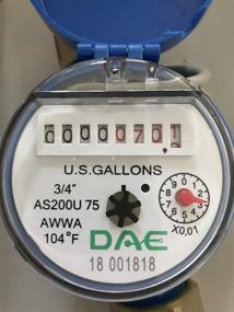img 1 attached to DAE AS200U 75P Couplings: Efficient Gallon Measurement Solution