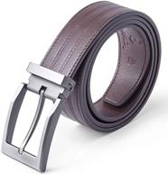 premium casual leather buckle embossed adjustable: elevating style and comfort logo